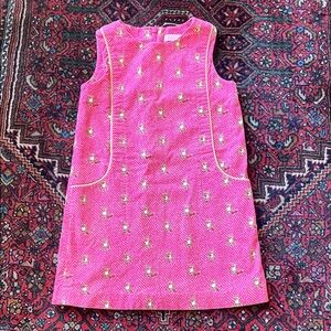 Lilly Pulitzer Pink Owl Dress Pockets